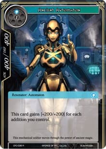 Ancient Automaton (Textured Foil) - Curse of the Frozen Casket - Force of Will card