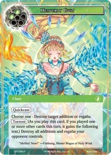 Heavenly Gust (Textured Foil) - Curse of the Frozen Casket - Force of Will card