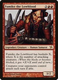 Fumiko the Lowblood - Betrayers of Kamigawa - Magic: The Gathering card