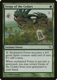 Genju of the Cedars - Betrayers of Kamigawa - Magic: The Gathering card