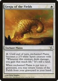 Genju of the Fields - Betrayers of Kamigawa - Magic: The Gathering card