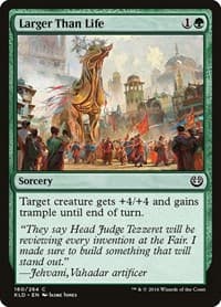 Larger Than Life - Kaladesh - Magic: The Gathering card