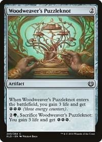 Woodweaver's Puzzleknot - Kaladesh - Magic: The Gathering card