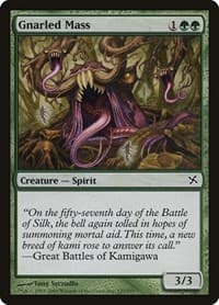 Gnarled Mass - Betrayers of Kamigawa - Magic: The Gathering card