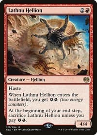 Lathnu Hellion - Kaladesh - Magic: The Gathering card