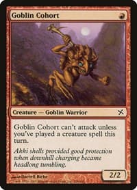 Goblin Cohort - Betrayers of Kamigawa - Magic: The Gathering card