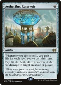Aetherflux Reservoir - Kaladesh - Magic: The Gathering card