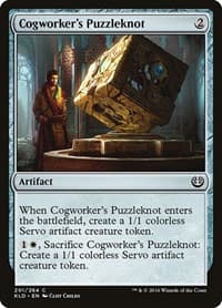 Cogworker's Puzzleknot - Kaladesh - Magic: The Gathering card