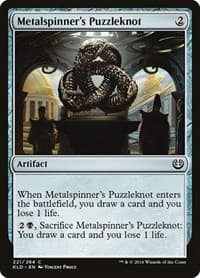 Metalspinner's Puzzleknot - Kaladesh - Magic: The Gathering card