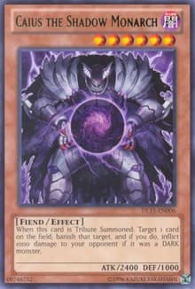 Caius the Shadow Monarch (Green) - Duelist League Promo - YuGiOh card