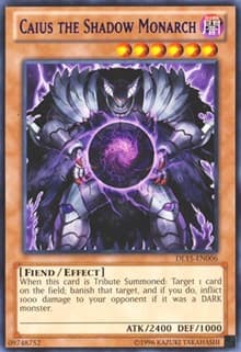 Caius the Shadow Monarch (Purple) - Duelist League Promo - YuGiOh card