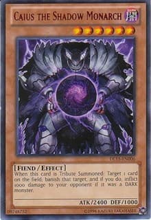 Caius the Shadow Monarch (Red) - Duelist League Promo - YuGiOh card