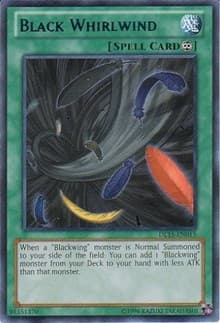 Black Whirlwind (Blue) - Duelist League Promo - YuGiOh card