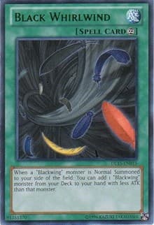 Black Whirlwind (Green) - Duelist League Promo - YuGiOh card