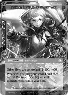 Fiethsing, Six Sage of Wind // Fiethsing, Master Magus of Holy Wind (Uber Rare) - Curse of the Frozen Casket - Force of Will card