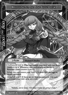 Lunya, the Wolf Girl // Nyarlathotep, the True False Legend (Uber Rare) - Curse of the Frozen Casket - Force of Will card