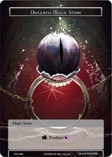 Darkness Magic Stone - Curse of the Frozen Casket - Force of Will card