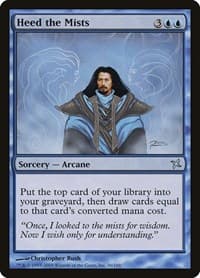 Heed the Mists - Betrayers of Kamigawa - Magic: The Gathering card