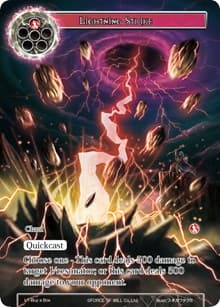 Lightning Strike - Promo Cards - Force of Will card