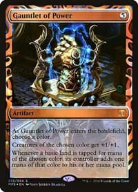 Gauntlet of Power - Masterpiece Series: Kaladesh Inventions - Magic: The Gathering card
