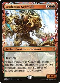 Verdurous Gearhulk - Masterpiece Series: Kaladesh Inventions - Magic: The Gathering card
