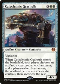 Cataclysmic Gearhulk - Kaladesh - Magic: The Gathering card