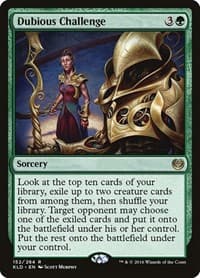 Dubious Challenge - Kaladesh - Magic: The Gathering card