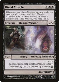 Hired Muscle - Betrayers of Kamigawa - Magic: The Gathering card