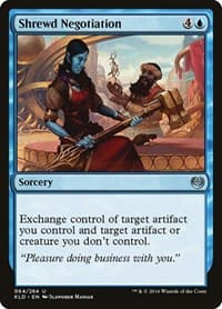 Shrewd Negotiation - Kaladesh - Magic: The Gathering card