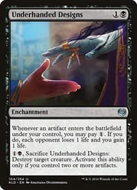 Underhanded Designs - Kaladesh - Magic: The Gathering card