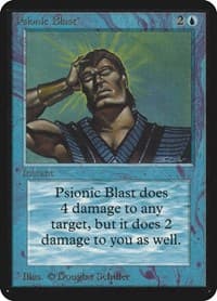 Psionic Blast - Alpha Edition - Magic: The Gathering card