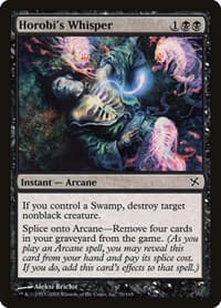 Horobi's Whisper - Betrayers of Kamigawa - Magic: The Gathering card