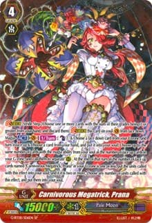 Carnivorous Megatrick, Prana (SP) - G-BT08: Absolute Judgment - Cardfight Vanguard card