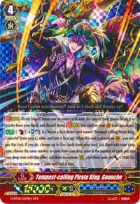 Tempest-calling Pirate King, Goauche - G-BT08: Absolute Judgment - Cardfight Vanguard card