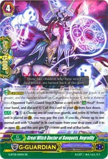 Great Witch Doctor of Banquets, Negrolily - G-BT08: Absolute Judgment - Cardfight Vanguard card