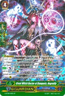 Great Witch Doctor of Banquets, Negrolily (SP) - G-BT08: Absolute Judgment - Cardfight Vanguard card