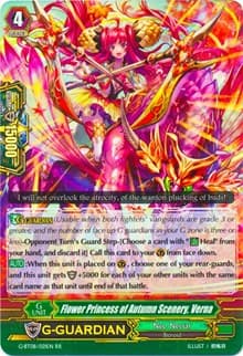 Flower Princess of Autumn Scenery, Verna - G-BT08: Absolute Judgment - Cardfight Vanguard card