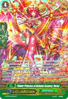 Flower Princess of Autumn Scenery, Verna (SP) - G-BT08: Absolute Judgment - Cardfight Vanguard card