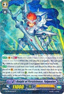 Knight of Persistence, Fulgenius - G-BT08: Absolute Judgment - Cardfight Vanguard card