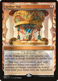 Aether Vial - Masterpiece Series: Kaladesh Inventions - Magic: The Gathering card