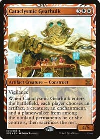 Cataclysmic Gearhulk - Masterpiece Series: Kaladesh Inventions - Magic: The Gathering card