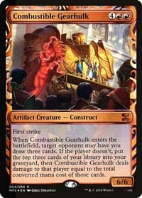 Combustible Gearhulk - Masterpiece Series: Kaladesh Inventions - Magic: The Gathering card