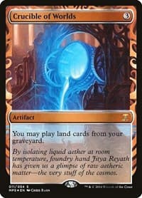 Crucible of Worlds - Masterpiece Series: Kaladesh Inventions - Magic: The Gathering card