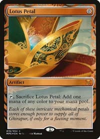 Lotus Petal - Masterpiece Series: Kaladesh Inventions - Magic: The Gathering card