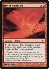 Ire of Kaminari - Betrayers of Kamigawa - Magic: The Gathering card