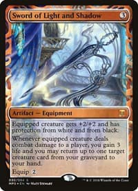 Sword of Light and Shadow - Masterpiece Series: Kaladesh Inventions - Magic: The Gathering card