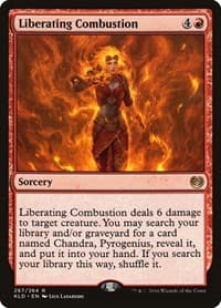 Liberating Combustion - Kaladesh - Magic: The Gathering card
