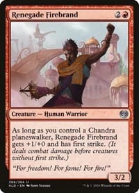 Renegade Firebrand - Kaladesh - Magic: The Gathering card