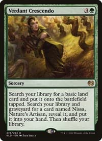 Verdant Crescendo - Kaladesh - Magic: The Gathering card