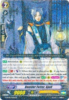 Boulder Fetter, Gjoll - G-BT08: Absolute Judgment - Cardfight Vanguard card